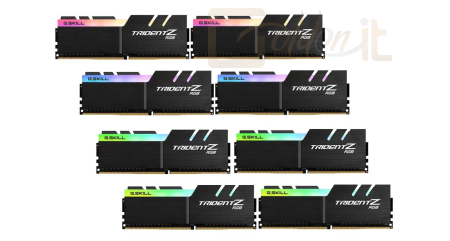 RAM G.SKILL 64GB DDR4 3600MHz Kit(8x8GB) Trident Z RGB Black - F4-3600C14Q2-64GTZRA