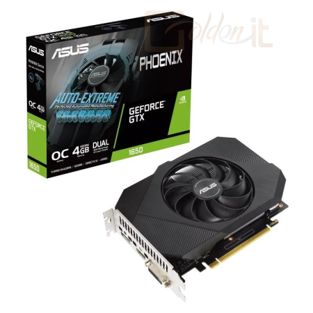 Videókártya Asus PH-GTX1650-O4GD6-P-V2 - PH-GTX1650-O4GD6-P-V2