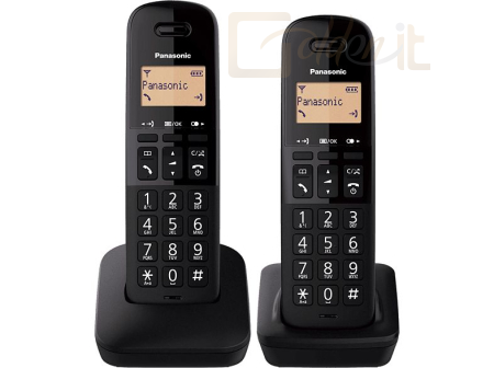 Mobil készülékek Panasonic KX-TGB612PDB DECT Black - KX-TGB612PDB