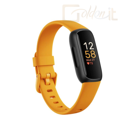 Okosóra Fitbit Inspire 3 Morning Glow/Black - FB424BKYW