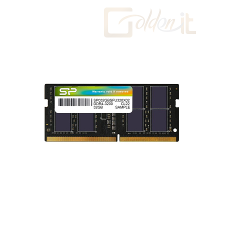 RAM - Notebook Silicon Power 16GB DDR4 3200MHz SODIMM - SP016GBSFU320X02