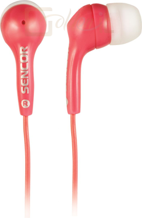 Fejhallgatók, mikrofonok Sencor SEP 120 Earphones Pink - SEP 120 PINK