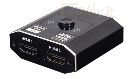 Hálózati eszközök Gembird DSW-HDMI-21 Bidirectional HDMI 4K switch 2 ports - DSW-HDMI-21