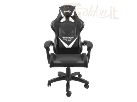 Gamer szék FURY Avenger L Gaming Chair Black/White - NFF-1711