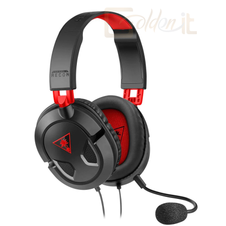 Fejhallgatók, mikrofonok Turtle Beach Recon 50 Gaming Headset Black/Red - TBS-6003-02