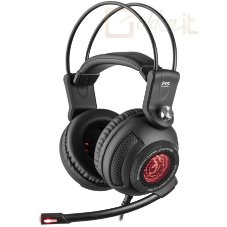 Fejhallgatók, mikrofonok MS Icarus C500 Gaming headset Black - MSP50016