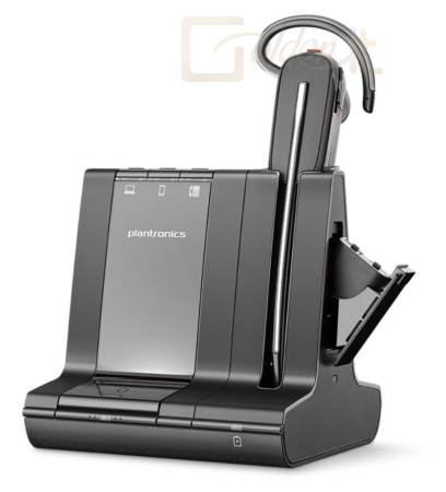 Fejhallgatók, mikrofonok Poly Plantronics Savi 8245-M Wireless Headset Black - 214900-02