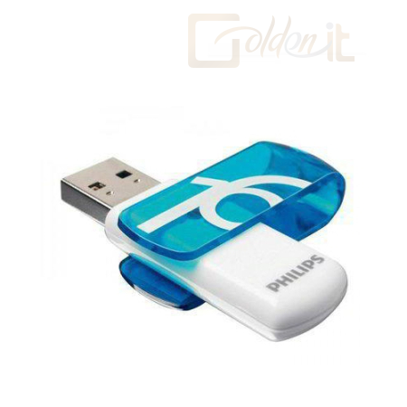 USB Ram Drive Philips 16GB Vivid White/Blue - FM16FD05B