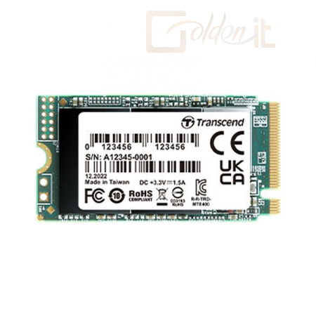 Winchester SSD Transcend 256GB M.2 2242 NVMe MTE400S - TS256GMTE400S