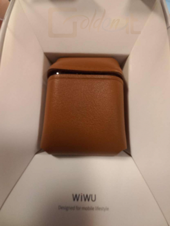 Kellék - Wiwu iLux Airpods tok Case brown