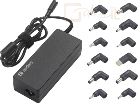 Notebook kiegészitők Sandberg AC Adapter 90W EU+UK - 135-78