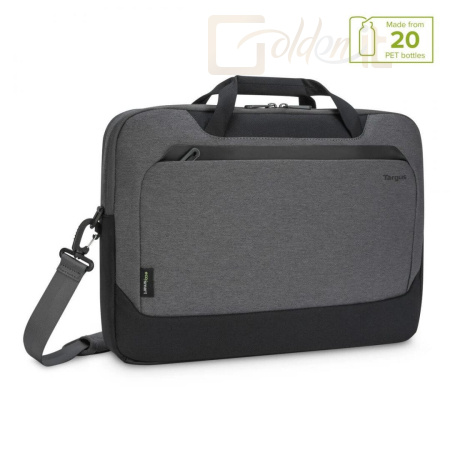 Notebook kiegészitők Targus Cypress Briefcase with EcoSmart 15,6” Grey - TBT92602GL