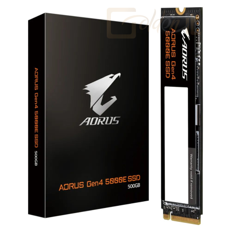 Winchester SSD Gigabyte 500GB M.2 2280 NVMe Aorus Gen4 5000E - AG450E500G-G