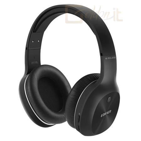 Fejhallgatók, mikrofonok Edifier W800BT Plus Wireless Bluetooth Headphones Black - EDIFIER W800BT PLUS BLACK