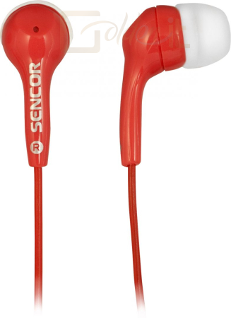 Fejhallgatók, mikrofonok Sencor SEP 120 Earphones Red - SEP 120 RED