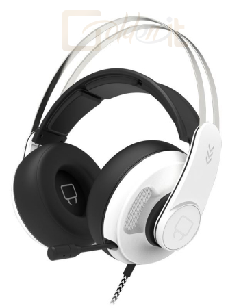Fejhallgatók, mikrofonok Venom VS2876 Sabre Stereo Gaming Headset White - VS2876