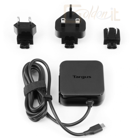 Okostelefon kiegészítő Targus APA95EU Universal USB-C Mains Charger Black - APA95EU