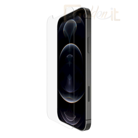 Okostelefon kiegészítő Belkin ScreenForce Tempered Glass Anti-Microbial Screen Protector for iPhone - OVA021zz