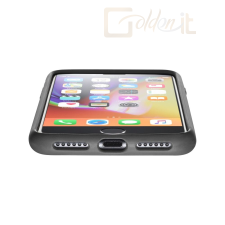 Okostelefon kiegészítő Cellularline Protective silicone case Sensation for Apple iPhone 6/7/8/SE (2020), black - SENSATIONIPH747K
