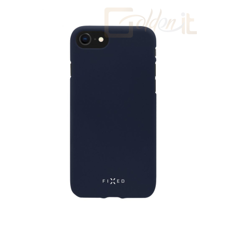 Okostelefon kiegészítő FIXED Rubber Hátlap Story Apple iPhone 7/8/SE (2020), Kék - FIXST-100-BL