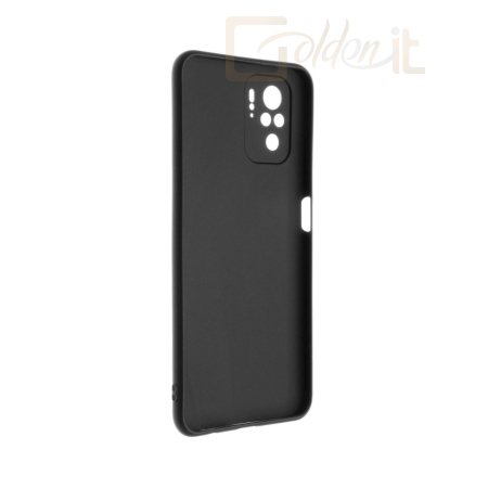 Okostelefon kiegészítő FIXED Back rubberized cover Story for Xiaomi Redmi Note 10 Black - FIXST-618-BK