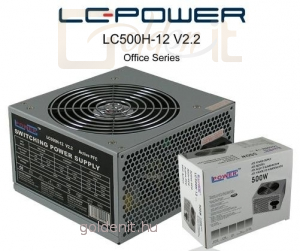 LC Power 500W LC500H-12 500W,1xFAN,12cm