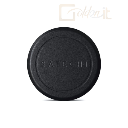 Okostelefon kiegészítő Satechi Magnetic Sticker for iPhone 11/12 Black - ST-ELMSK