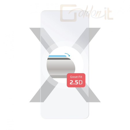 Okostelefon kiegészítő FIXED 2,5D Üvegfólia Xiaomi Redmi Note 11 Pro/Note 11 Pro 5G, clear - FIXG-856