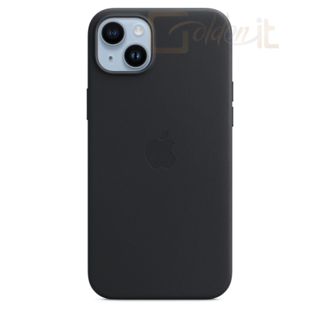 Okostelefon kiegészítő Apple iPhone 14 Plus Leather Case with MagSafe Midnight - MPP93