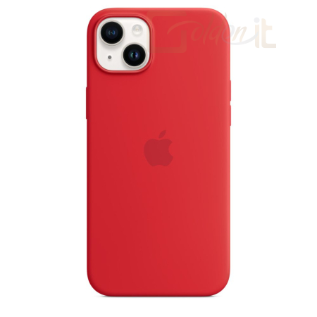 Okostelefon kiegészítő Apple iPhone 14 Plus Silicone Case with MagSafe Red - MPT63ZM/A