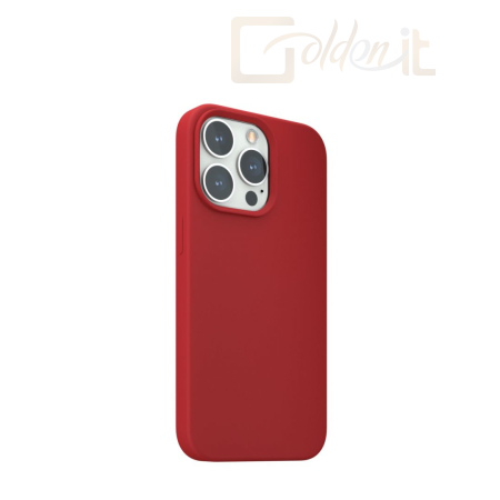 Okostelefon kiegészítő Next One  MagSafe Silicone Case iPhone 13 Pro Red - IPH6.1PRO-2021-MAGSAFE-RED
