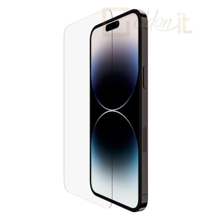 Okostelefon kiegészítő Belkin ScreenForce TemperedGlass Treated Screen Protector for iPhone 14 Pro Max - OVA102zz