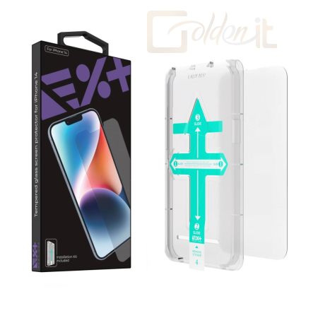 Okostelefon kiegészítő Next One Tempered glass üvegfólia iPhone 14 Clear - IPH-14-TMP