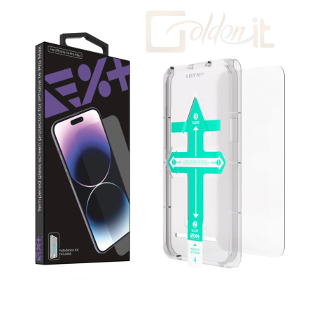 Okostelefon kiegészítő Next One Tempered glass Üvegfólia iPhone 14 Pro Max Clear - IPH-14PROMAX-TMP