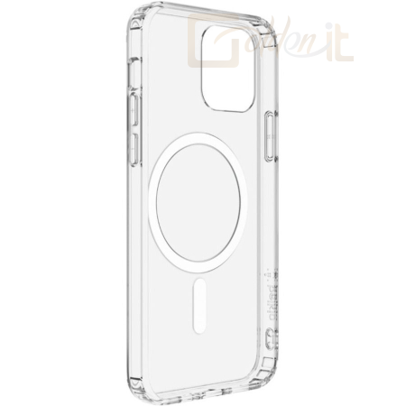 Okostelefon kiegészítő Belkin SheerForce Magnetic Case for iPhone 12/12Pro Transparent - MSA002BTCL