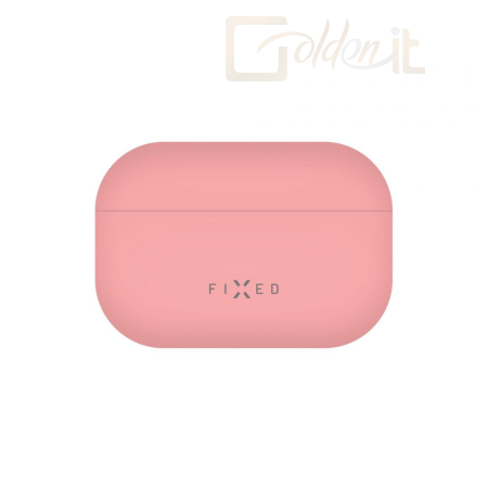 Okostelefon kiegészítő FIXED Silky for Apple AirPods Pro 2, pink - FIXSIL-999-PI