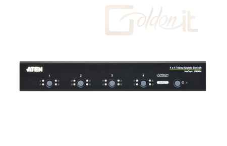 Hálózati eszközök ATEN VM0404 4x4 VGA/Audio Matrix Switch - VM0404-AT-G