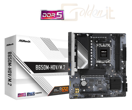 Alaplapok ASRock B650M-HDV/M.2 - 90-MXBLA0-A0UAYZ