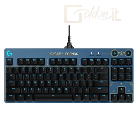 Billentyűzet Logitech G PRO League of Legends Edition GX Brown Tactile US - 920-010537