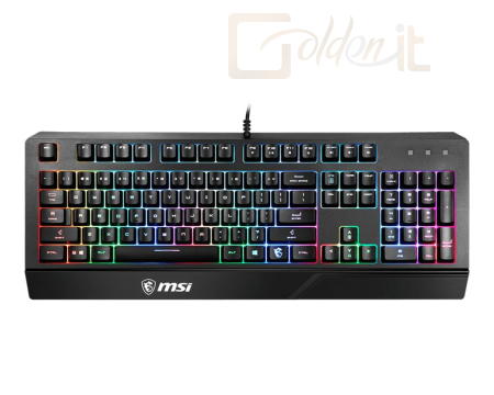 Billentyűzet Msi Vigor GK20 Gaming Keyboard Black HU - S11-04HU217-CLA
