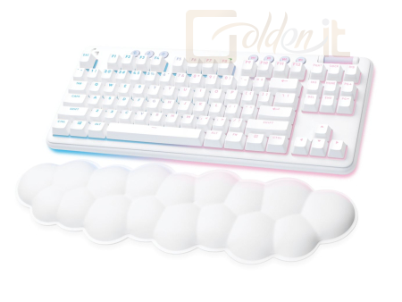 Billentyűzet Logitech G715 RGB Wireless GL Tactile Mechanical Gaming Keyboard White US - 920-010465