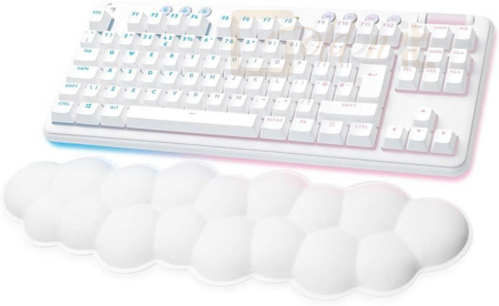 Billentyűzet Logitech G715 RGB Wireless GL Tactile Mechanical Gaming Keyboard White UK - 920-010463