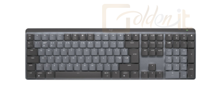 Billentyűzet Logitech MX Mechanical Clicky Mechanical Wireless Keyboard Graphite Grey UK - 920-010756