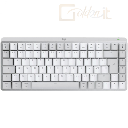 Billentyűzet Logitech MX Mechanical Mini for Mac Tactile Quilet Mechanical Wireless Keyboard Pale Grey US - 920-010799