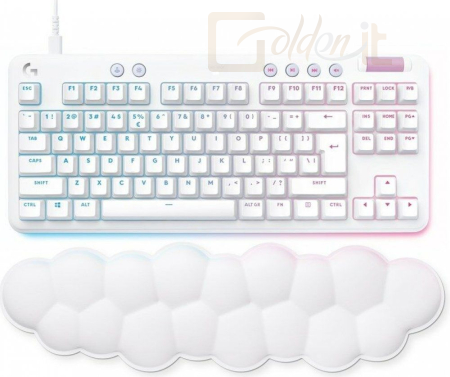 Billentyűzet Logitech G713 Wireless Gaming Keyboard Tactile White US - 920-010422