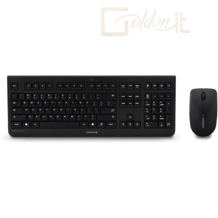 Billentyűzet Cherry DW 3000 wireless billentyűzet + egér Black US - JD-0710EU-2