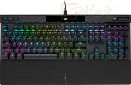 Billentyűzet Corsair K70 RGB Pro Cherry MX Brown Mechanical Gaming Keyboard Black US - CH-9109412-NA