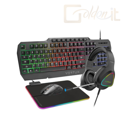 Billentyűzet VERTUX Vertukit 4-In-1 Gaming Starter Kit US - VERTUKIT.EN