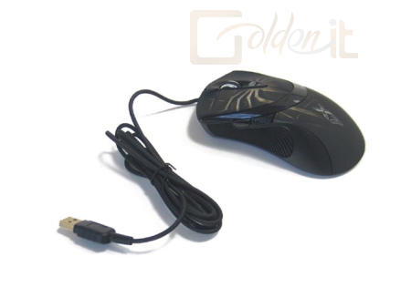 Egér A4-Tech XL-747H Anti-Vibrate Laser Gaming mouse Black - XL-747H