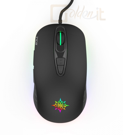 Egér INCA IMG-348 Gaming Mouse Black - IMG-348